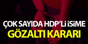 7 ilde Kobani operasyonu! Eski milletvekilleri hakkında gözaltı kararı!