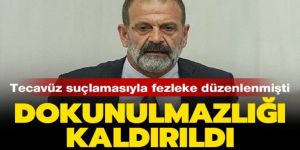 Tuma Çelik'in dokunulmazlığı kaldırıldı