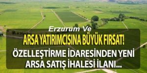 Özelleştirme İdaresinden yatırımcılara arazi fırsatı