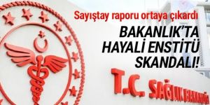 Sayıştay ortaya çıkardı! Sağlık Bakanlığı'nda hayali tıp enstitüsü skandalı