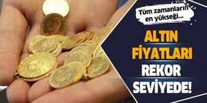 Altın tarihi rekorunu kırdı! Gram ve çeyrek altın ne kadar?