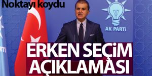 AK Parti Sözcüsü Çelik: 'Erken seçim söz konusu değil'