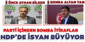 HDP içinde isyan büyüyor!