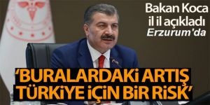 Bakan Koca'da Erzurum'da şok açıklamalar
