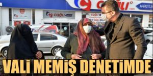 Vali Memiş denetime çıktı...