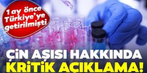 Çin aşısında sorun yok! Alman aşısına başlanıyor