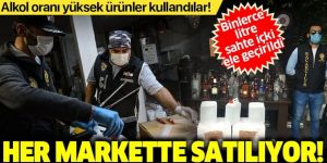 2020 yılında 2 bin 430 alkollü içki kaçakçılığı operasyonu gerçekleştirildi