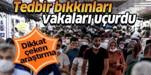 Tedbir bıkkınları vakaları uçurdu!