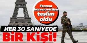 Fransa'da corona virüse teslim oldu!