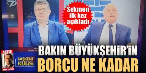 Bakın Büyükşehir'in borcu ne kadar
