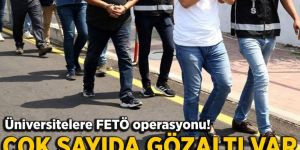 FETÖ'nün üniversite örgütlenmesine operasyon: 10 göz altı