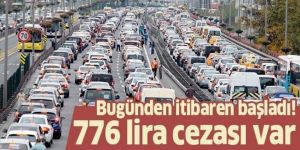 Kış lastiği uygulaması Bugün başladı, uymayana 776 lira ceza kesilecek