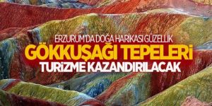 Erzurum Gökkuşağı Tepeleri: renk cümbüşü