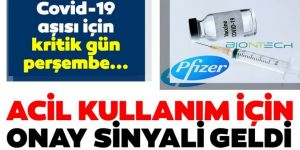 FDA, Pfizer ve BioNTech'in geliştirdiği corona virüs aşısının etkinliğini onayladı!