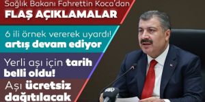 Bakan Koca: 'Pozitif vaka sayımız 1 buçuk milyonu aştı'