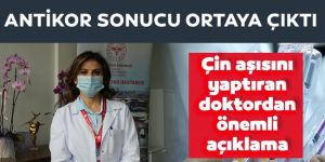 Çin aşısında gönüllü doktordan önemli açıklamalar