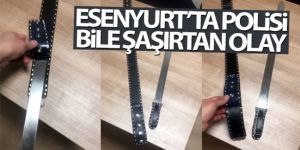 Esenyurt'ta polisi bile şaşırtan olay