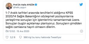 ÖSYM Başkanı Aygün'den açıklama