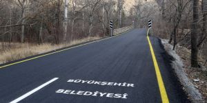 Büyükşehir kırsaldaki ulaşım ağını güçlendirmeye devam ediyor