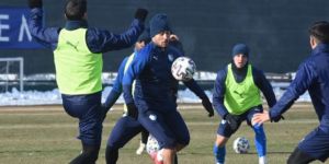 Erzurumspor, Yeni Malatyaspor maçı hazırlıklarını tamamladı