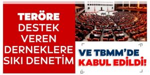 Kitle İmha Silahlarının Yayılmasının Finansmanının Önlenmesi Teklifi TBMM Genel Kurulunda kabul edildi