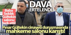Pınar Gültekin cinayeti duruşmasında mahkeme salonu karıştı