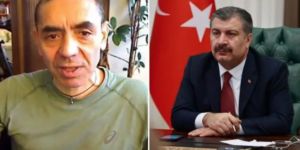 Bakan Koca Uğur Şahin'le görüştü