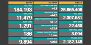 Bakan Koca, son 24 saatin koronavirüs tablosunu paylaştı