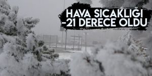 İşte Türkiye'nin en soğuk ilçesi