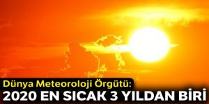 Dünya Meteoroloji Örgütü: 2020 en sıcak 3 yıldan biri