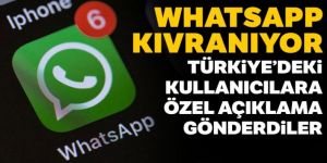 WhatsApp'tan yeni açıklama