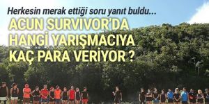 Acun Ilıcalı Survivor yarışmacılarına ne kadar para veriyor ?