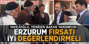 Yavilioğlu yeniden Bakan Yardımcısı