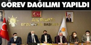 Ak Parti’de görev dağılımı yapıldı