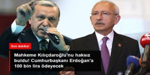 Kılıçdaroğlu, Cumhurbaşkanı Erdoğan'a 100 bin TL tazminat ödeyecek