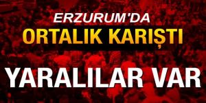 Erzurum’da minibüs şoförlerinin taşlı sopalı kavgası: 9 yaralı