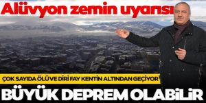 Jeoloji mühendisleri odası Erzurum’daki deprem riskini azaltmaya yönelik bildirge hazırladı