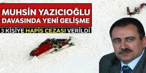 Muhsin Yazıcıoğlu davasında 3 kişiye hapis