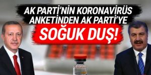 AK Parti'nin anketinden AK Parti'ye soğuk duş!