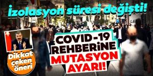 Temaslı Takibi, Salgın Yönetimi, Evde Hasta İzlemi ve Filyasyon Rehberi güncellendi