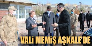Vali Okay Memiş Aşkale'de