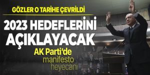 Erdoğan Cumhuriyet'in 100'üncü yılına ilişkin manifestosunu açıklayacak