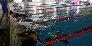 Erzurum yüzme milli takımlarının gözdesi oldu