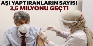 Bakan Koca: Aşı yaptıranların sayısı 3,5 milyonu geçti