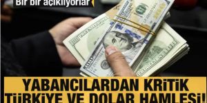 Yabancılardan kritik Türkiye ve dolar hamlesi!