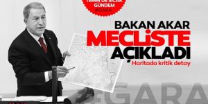 Milli Savunma Bakanı Akar'dan TBMM'de 'Gara Harekatı' bilgilendirmesi