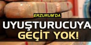 Erzurum'da 39 kilo 351 gram uyuşturucu maddesi ele geçirildi