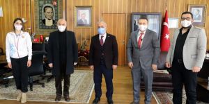 Rektör Çomaklı’ya ziyaret