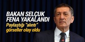 Bakan Selçuk'un paylaştığı ''alıntı'' görseller olay oldu