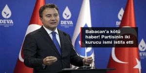 DEVA Partisi'nin iki kurucu ismi partiden istifa etti
